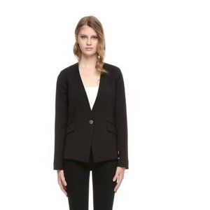 Soia & Kyo IMMA Blazer Black Collarless